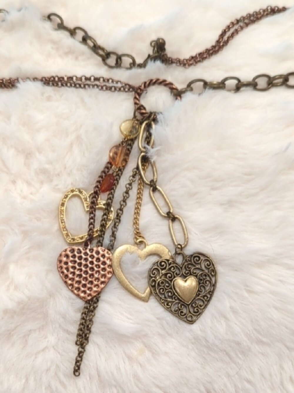 Elegant Heart Charm Necklace